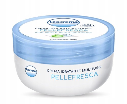 Leocrema | Aloe Vera | 150 ml | Krem do twarzy i ciała | Nawilżający | Łagodzący