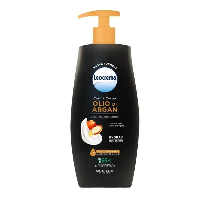 Leocrema | Argan | 500 ml | Balsam do ciała | Olejek arganowy | Odżywczy