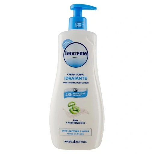 Leocrema | Aloe Vera | 500 ml | Balsam do ciała | Nawilżający | Łagodzący