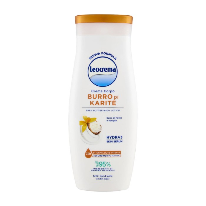 Leocrema | Karité | 250 ml | Balsam do ciała | Masło shea | Odżywczy