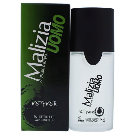 Malizia | Vetiver | 50 ml | Woda toaletowa męska | Drzewno-aromatyczna | Elegancka