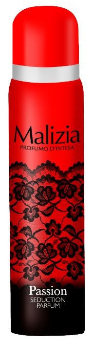 Malizia | Passion | 100 ml | Perfumowany dezodorant | Spray | Kwiatowo-orientalny zapach