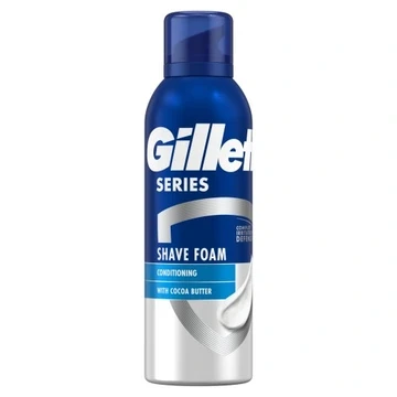 Gillette Series Pianka Cocoa Butter 200ml – nawilżająca pianka do golenia