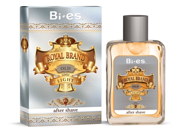 Bi-Es Royal Brand Light 100ml – płyn po goleniu, lekki męski zapach