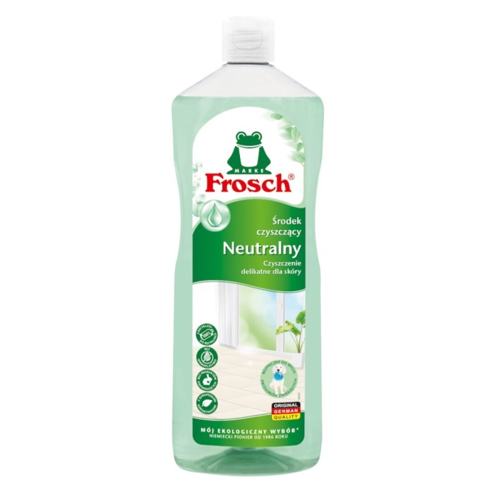 Frosch Neutral 1 l – uniwersalny płyn do mycia powierzchni, neutralne pH