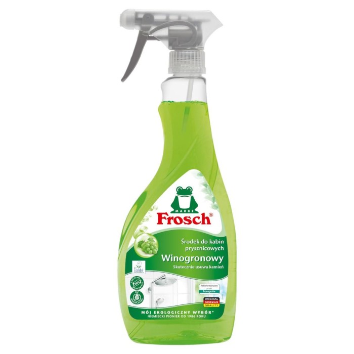 Frosch Winogronowy spray do kabin prysznicowych 500 ml — ekologiczny wybór