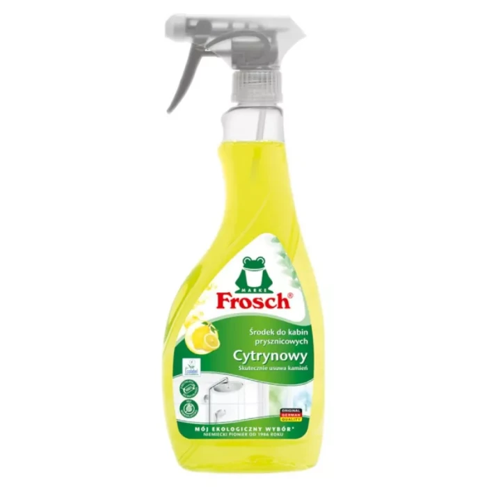 Frosch Cytrynowy spray 500 ml kabiny prysznicowe — środek usuwa kamień