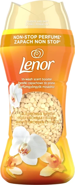 Lenor Perełki zapachowe Gold Orchid & Vanilla 195 g — perfumy do prania