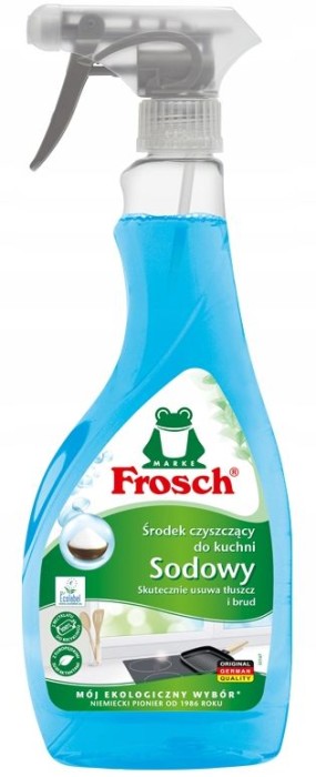 Frosch Soda 500 ml — płyn do czyszczenia kuchni, niemiecki, ekologiczny