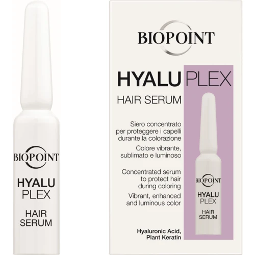 Biopoint Hyaluplex Serum 30ml – regeneracja włosów i ochrona koloru