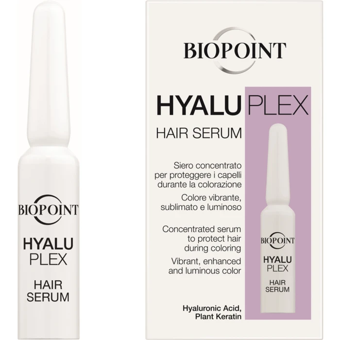 Biopoint Hyaluplex Serum 30ml – regeneracja włosów i ochrona koloru