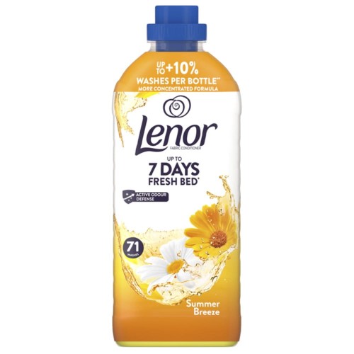 Lenor Summer Breeze 1,491 l — płyn do płukania tkanin, 71 prań, świeżość lata