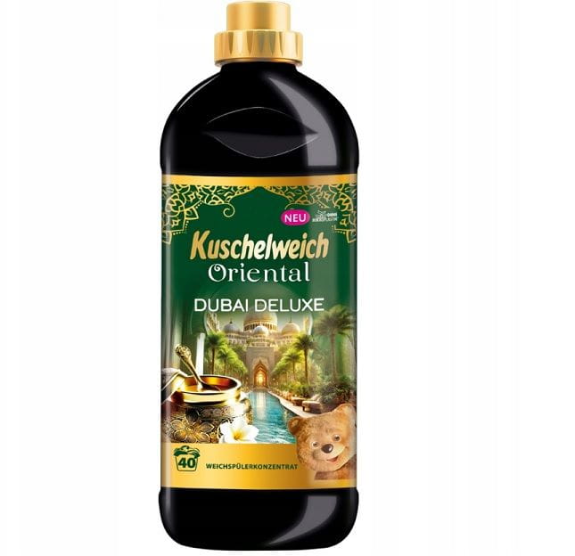Kuschelweich Oriental Dubai Deluxe 1 L — luksusowy płyn do płukania 40 prań