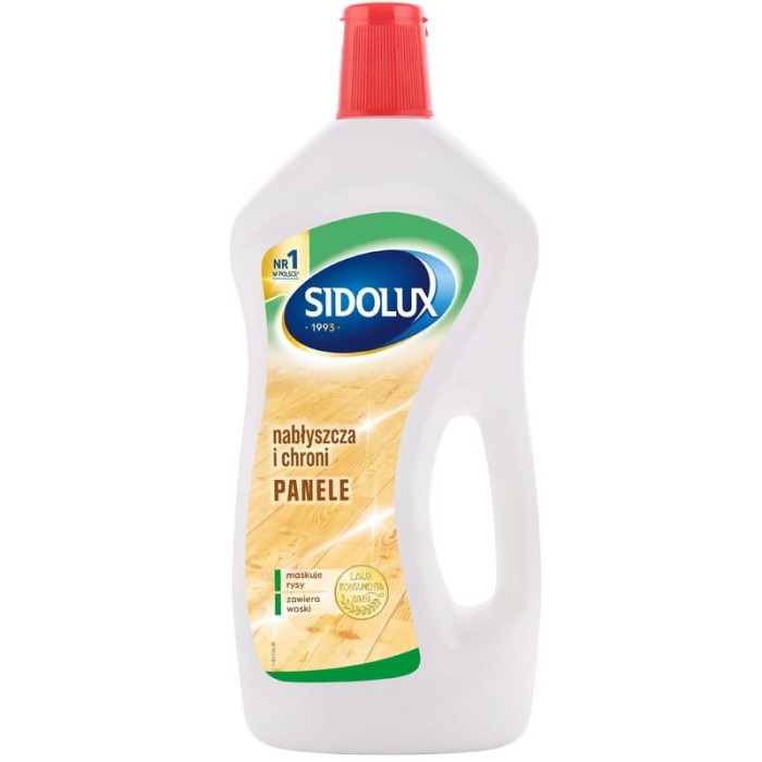 Sidolux Expert 750 ml — płyn do paneli, ochrona i połysk