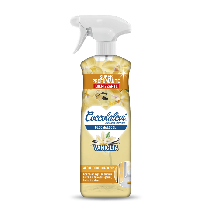 Coccolatevi Bloomalcool Vaniglia 750 ml — uniwersalny spray z alkoholem