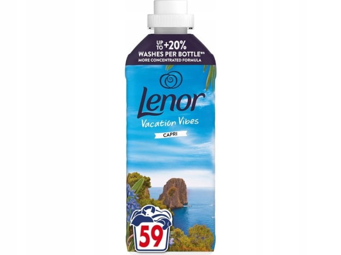Lenor Capri 1239 ml — płyn do płukania tkanin, świeżość i miękkość 59 prań
