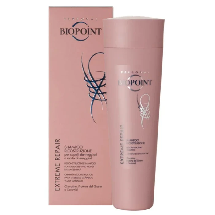 Biopoint Extreme Repair Shampoo 200 ml — szampon odbudowujący włosy