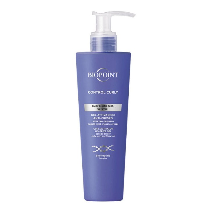 Biopoint Control Curly Gel 200 ml — żel do loków, efekt anti-frizz