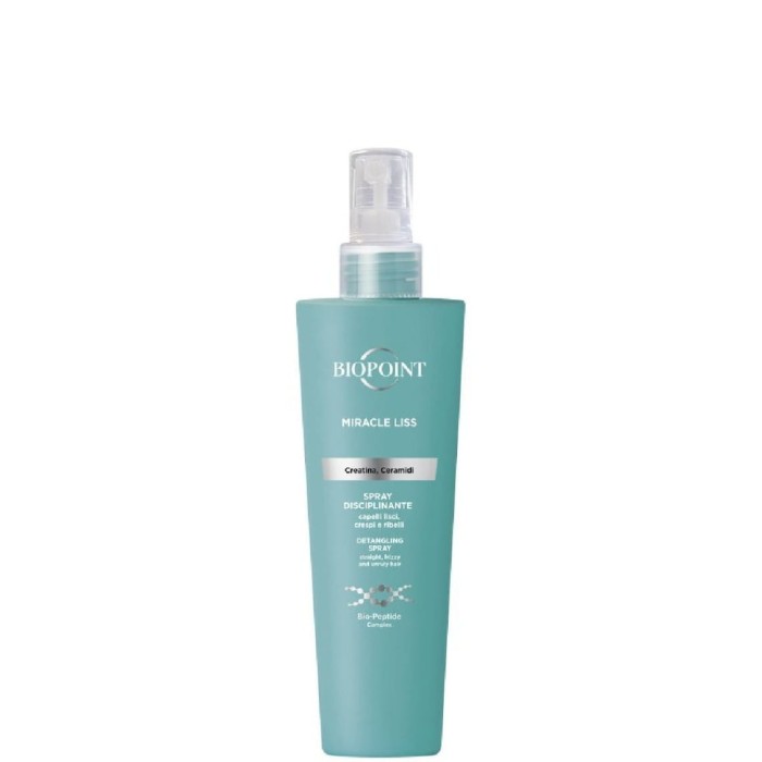 Biopoint Miracle Liss Spray 200 ml — termoochrona i wygładzenie włosów