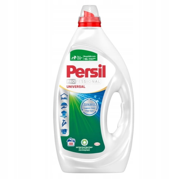 Persil Universal 3,96 L — żel do prania bieli i kolorów, 88 prań