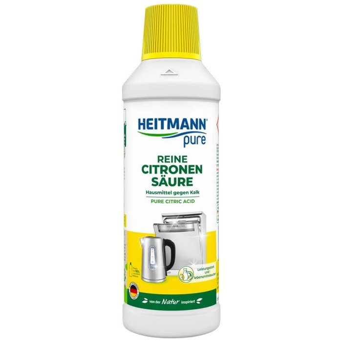 Heitmann Pure Kwas Cytrynowy 500 ml środek czyszczący przeciw kamieniowi