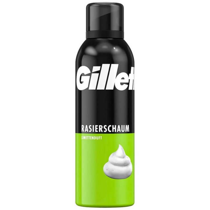 Gillette Shaving Foam Lime 200 ml pianka do golenia świeży zapach limonki