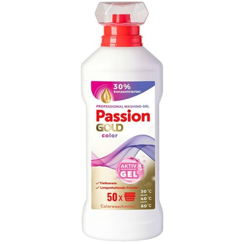 Passion Gold Żel do prania Color 2 L ok. 50 prań ochrona kolorów