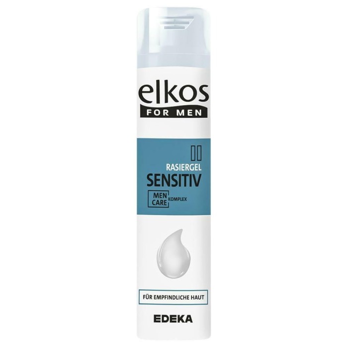 Elkos Sensitive 200 ml żel do golenia dla skóry wrażliwej, łagodny efekt