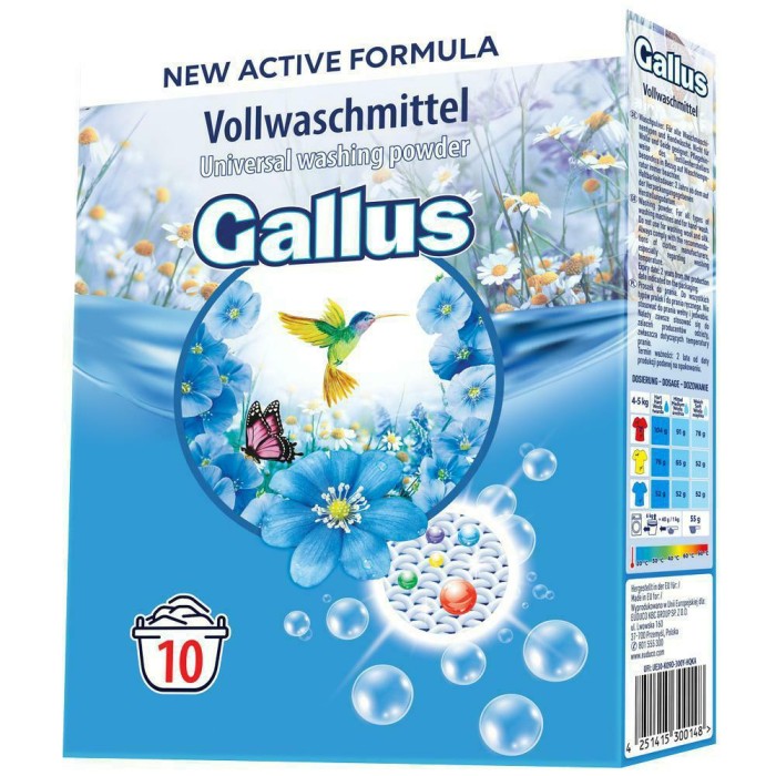 Gallus Proszek Universal 650 g uniwersalny detergent do prania