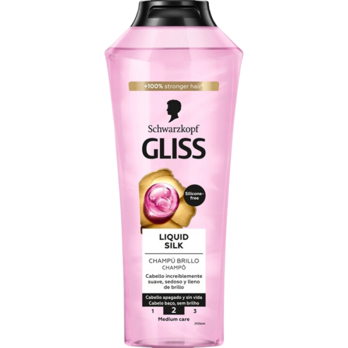Gliss Liquid Silk 400 ml — odżywka leave-in z keratyną i jedwabiem