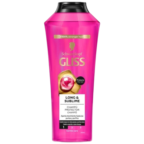 Gliss Long & Sublime 400 ml szampon regenerujący włosów długich