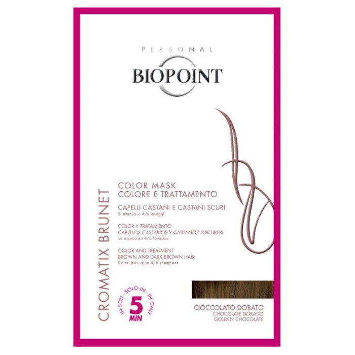 Biopoint Cromatix Color Mask Marron Glacè Chiaro — maska tonująca 5 min