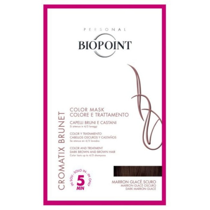 Biopoint Cromatix Color Mask Marron Glacè Chiaro — maska tonująca 5 min