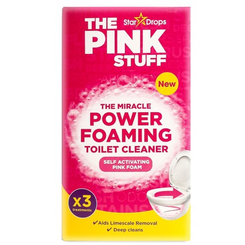 The Pink Stuff Foaming Toilet Cleaner 3 szt aktywująca się piana do WC