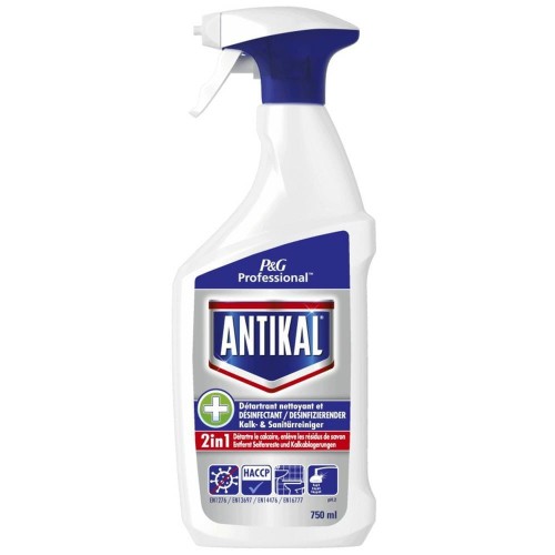 Antikal Spray 750 ml środek do usuwania kamienia dezynfekujący i nabłyszczający
