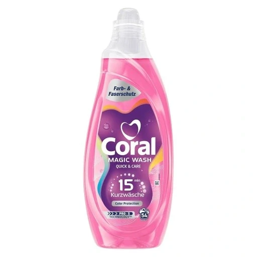 Coral Magic Wash Color płyn do prania 840 ml 21 prań ochrona kolorów