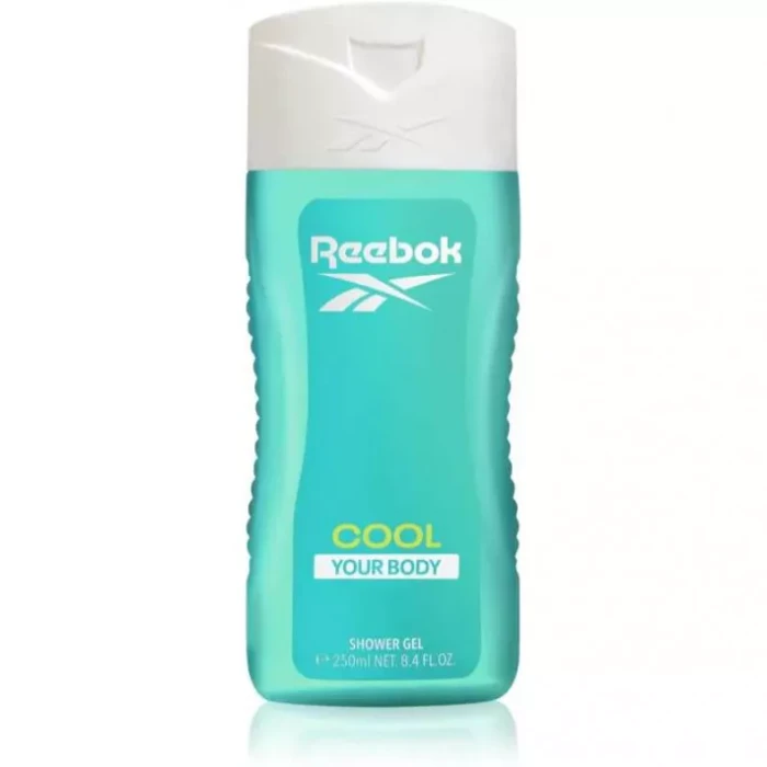 Reebok Cool Your Body orzeźwiający żel pod prysznic 4w1 250 ml wegański
