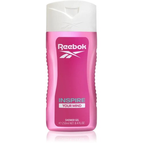 Reebok Inspire Your Mind żel pod prysznic nawilżający dla kobiet 250 ml