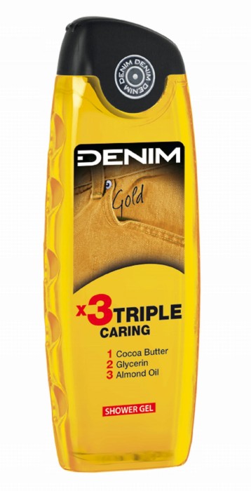 Denim Gold żel pod prysznic 400 ml elegancki męski zapach dla mężczyzn