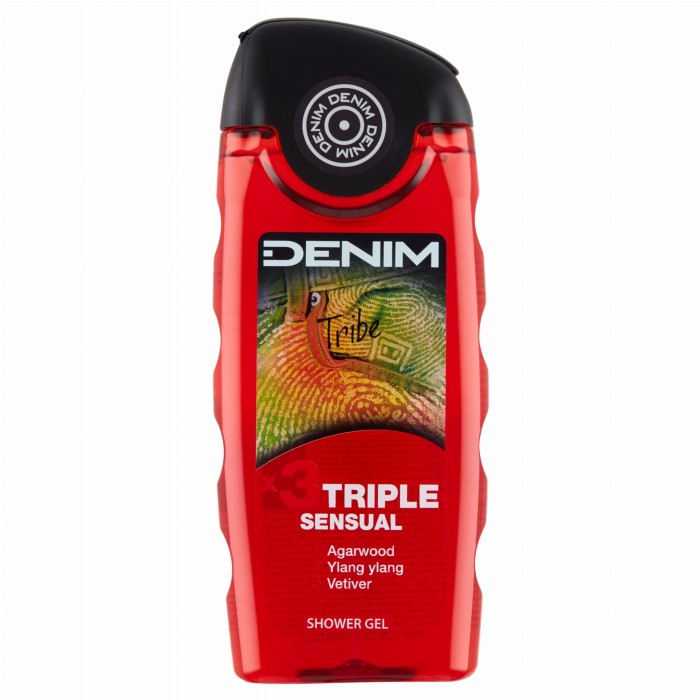 Denim Tribe żel pod prysznic świeży męski zapach dla całego ciała 250 ml