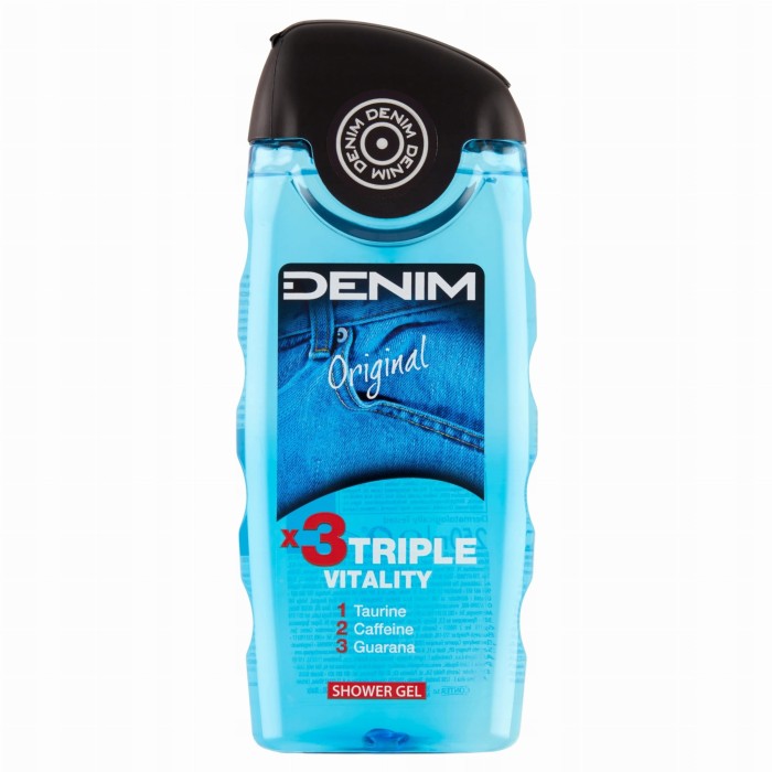 Denim Original żel pod prysznic klasyczny męski zapach dla mężczyzn 250 ml