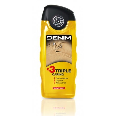 Denim Gold żel pod prysznic elegancki męski zapach dla mężczyzn 250 ml