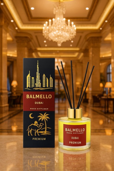 Balmello Dubai patyczki zapachowe 120 ml orientalny arabski zapach domu