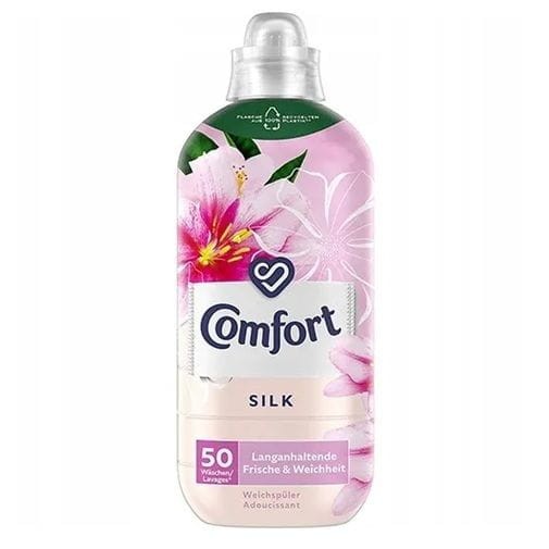 Comfort Pure płyn do płukania tkanin 1,25 L 50 prań dla skóry wrażliwej XXL
