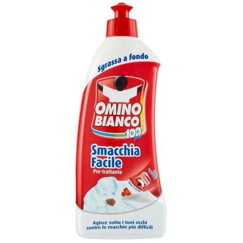 Odplamiacz do prania wstępnego Punktowa aplikacja na plamę Wygodna forma płynu Skuteczniejsze pranie Pojemność 500 ml EAN: 8004060021083
