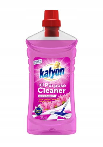 Kalyon uniwersalny płyn do podłóg 1 l Secret Garden Quick Shine bez smug