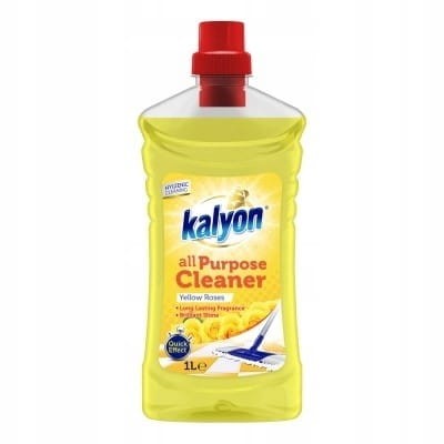 Kalyon uniwersalny płyn do podłóg 1 l Yellow Roses Quick Shine bez smug do paneli płytek PVC