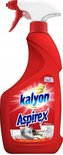 Kalyon spray do czyszczenia dywanów i tapicerki 750 ml Aspirex usuwa plamy i zabrudzenia szybkie działanie