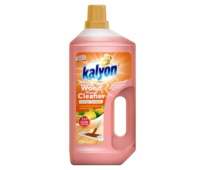Kalyon płyn do mycia podłóg drewnianych i laminowanych 750 ml Orange bez smug powłoka ochronna