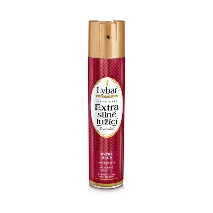 Lybar Original Lakier do włosów Extra Hard 250 ml bardzo mocne utrwalenie kontrola fryzury szybka stylizacja